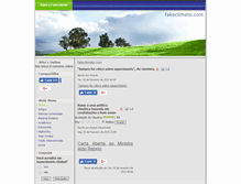 Tablet Screenshot of fakeclimate.com